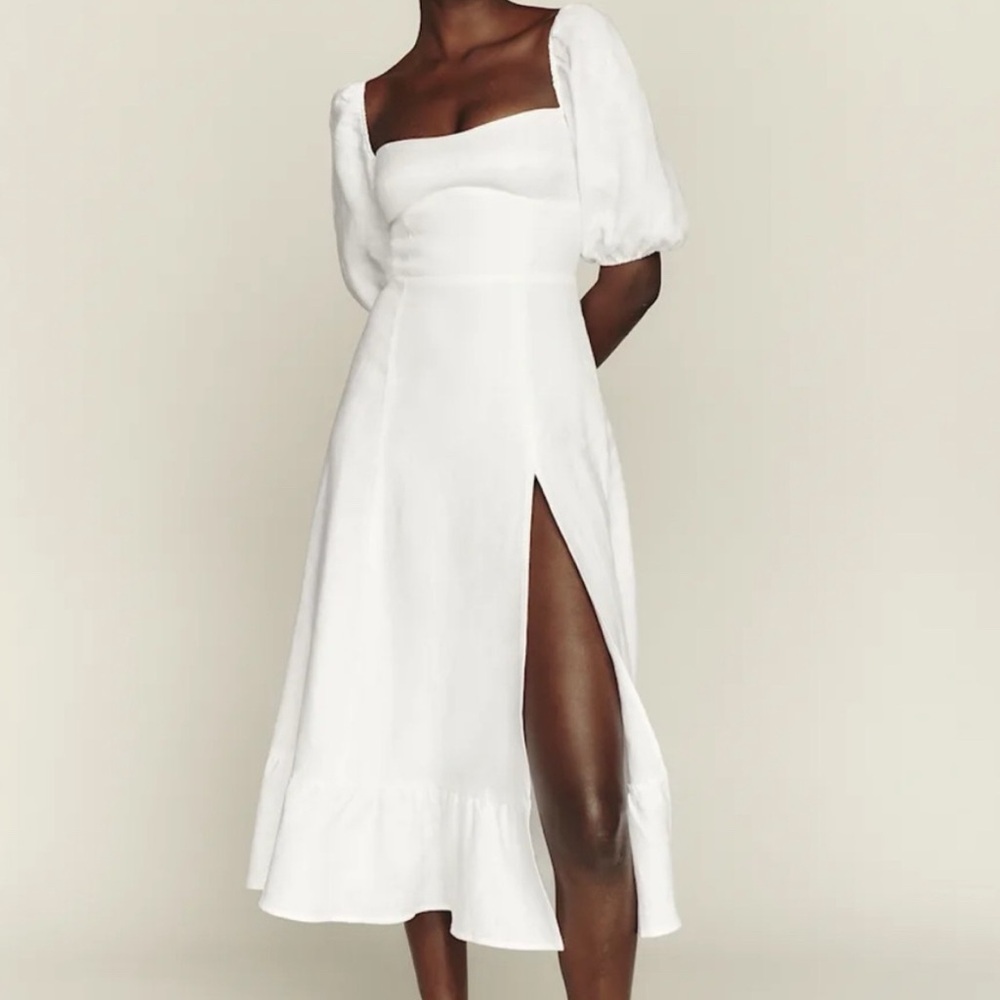 Reformation Belgium Linen Women’s Midi Dress